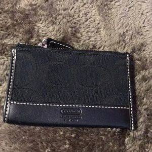 Coach mini wallet